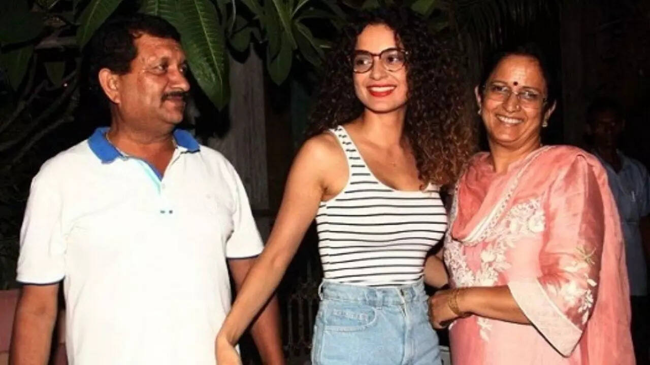 Kangana Ranaut father 