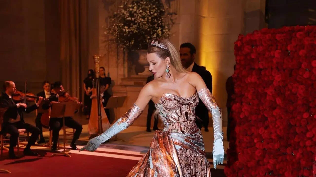 Blake Lively turns heads at 2022 Met Gala red carpet