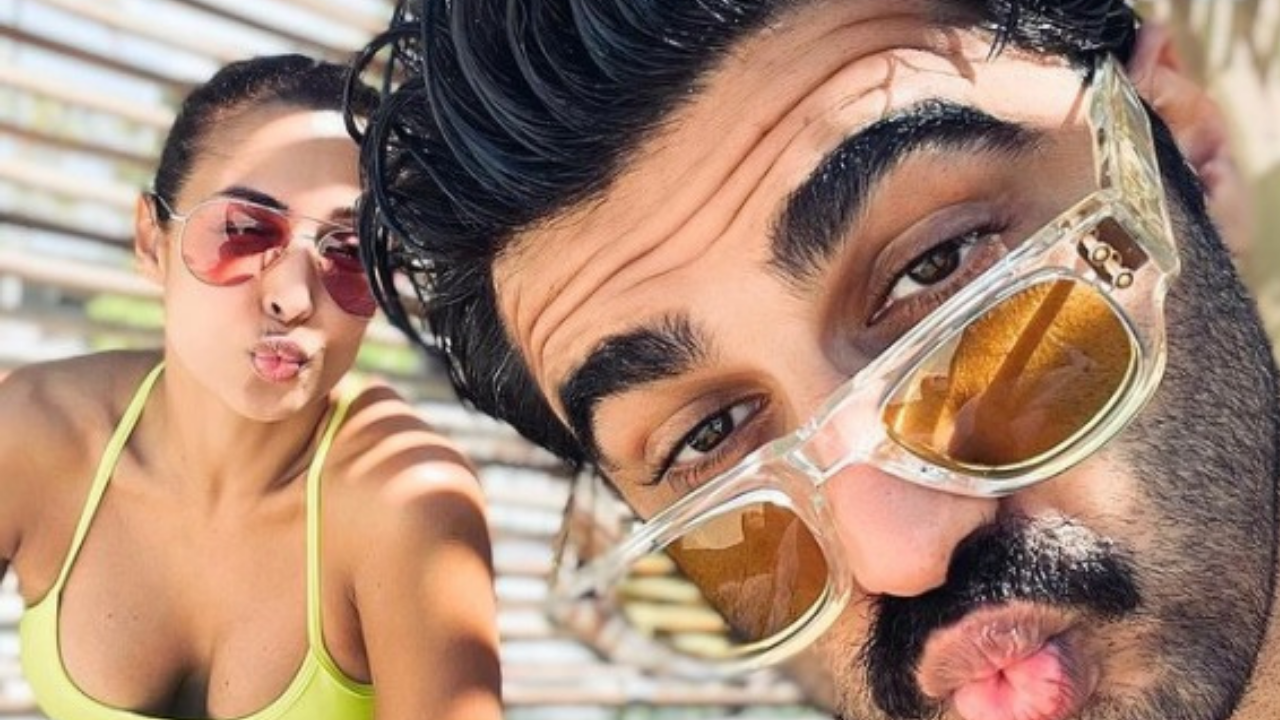 Malaika Arora with Arjun Kapoor