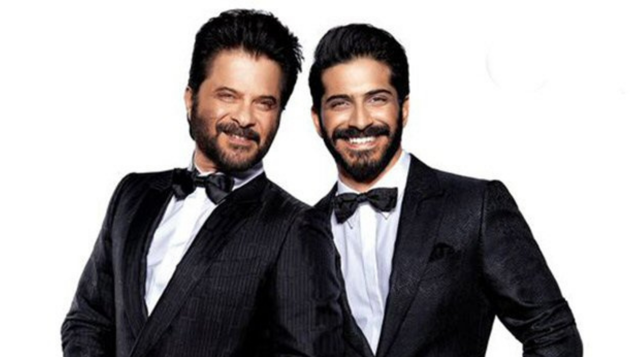 Anil Kapoor with his son Harsh Varrdhan Kapoor