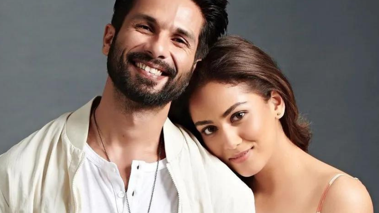 Mira Rajput with Shahid Kapoor