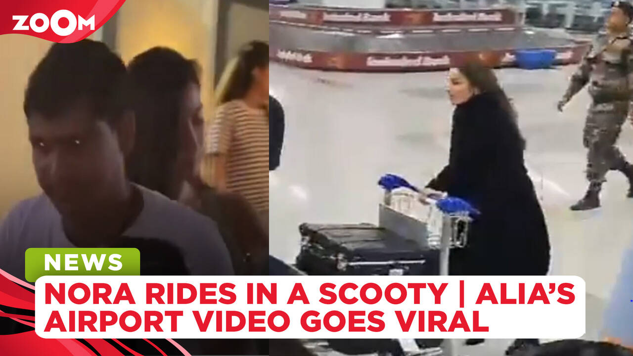 Nora Fatehi rides in a SCOOTY | LEAKED video of Alia in Rocky Aur Rani