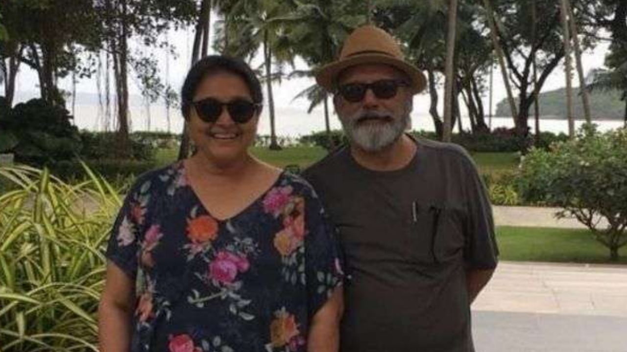 Supriya Pathak with Pankaj Kapur