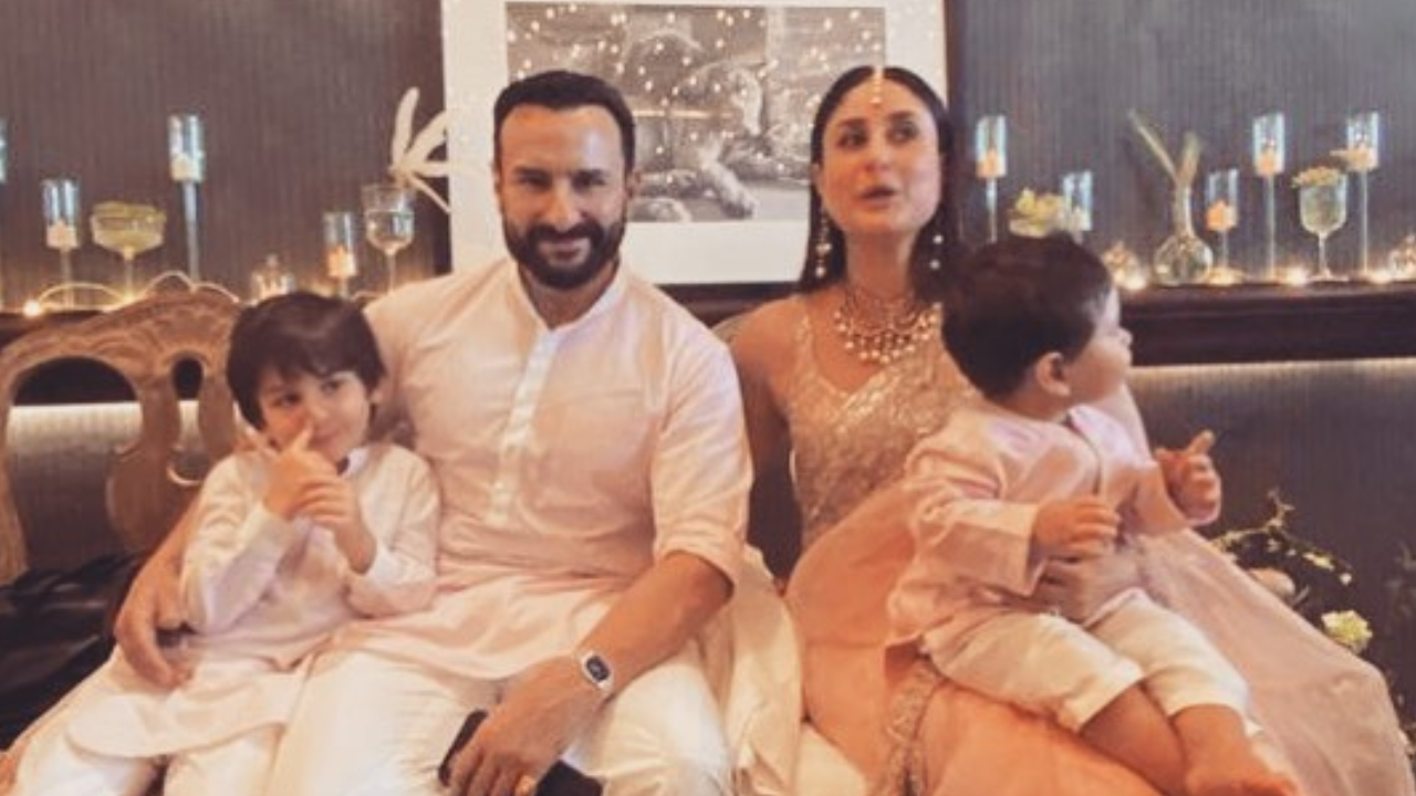 Kareena Kapoor Khan and her sons