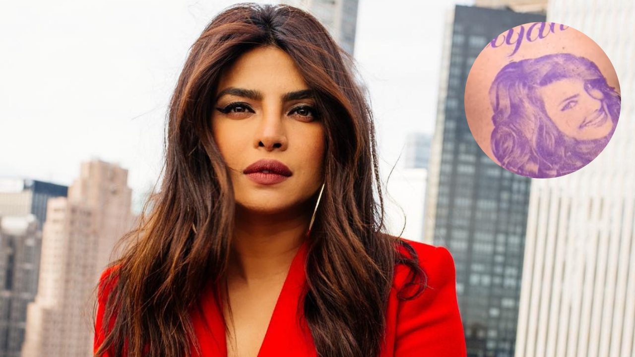 Singer Akash Ahuja gets Priyanka Chopra's face tattooed on his back after dedicating a song to her; gets trolled