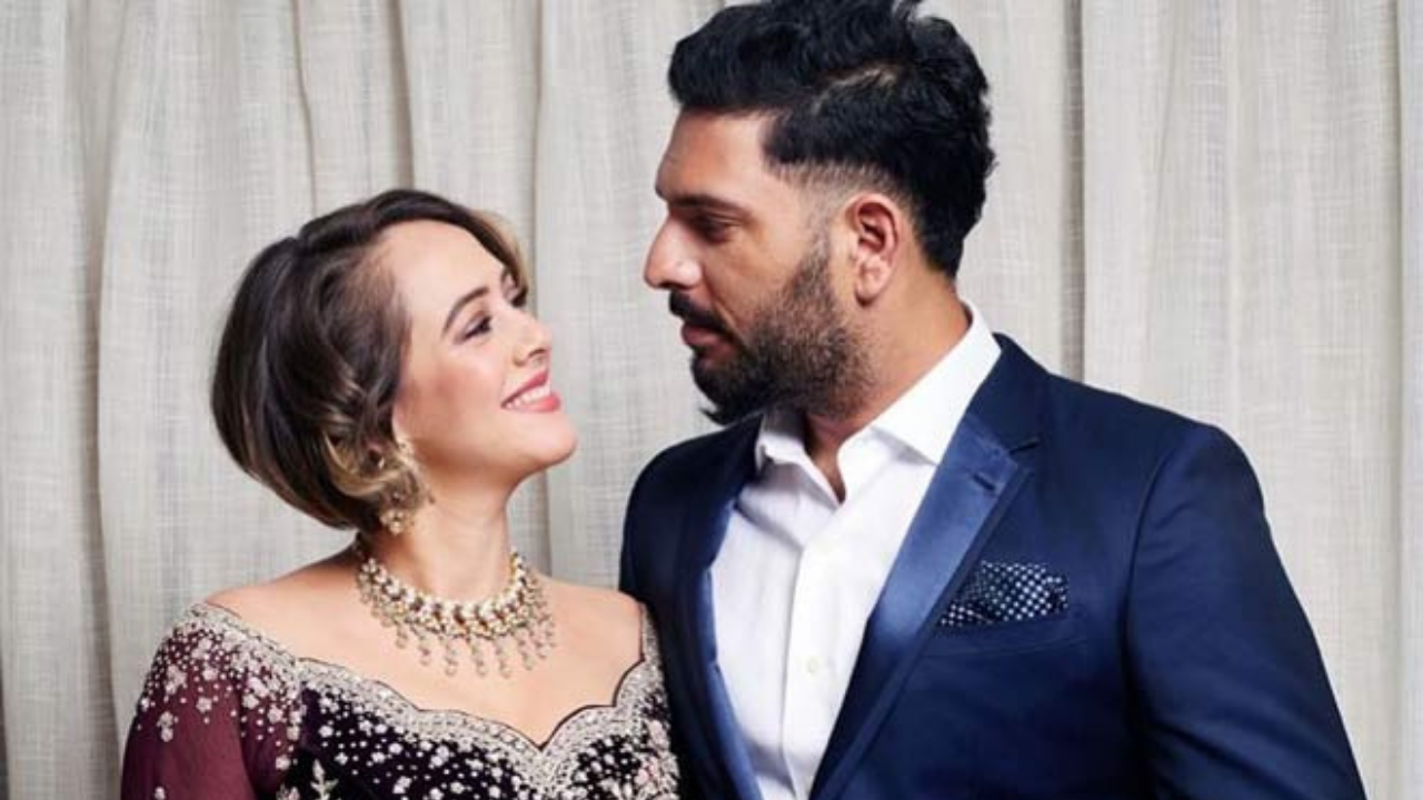 Yuvraj Singh and Hazel Keech