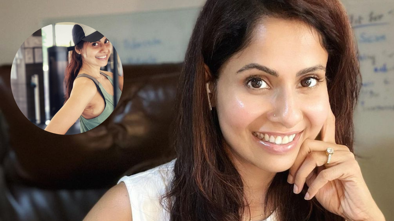 Chhavi Mittal flaunts surgery scar