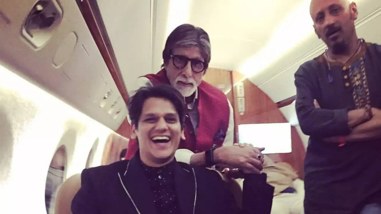 Vijay Varma with Big B