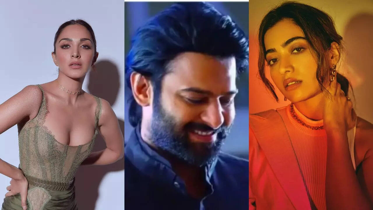 Kiara Advani, Prabhas, Rashmika Mandana