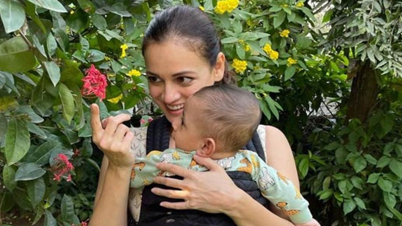 Dia Mirza's son turns one