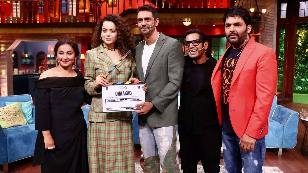 Kangana Ranaut at The Kapil Sharma Show