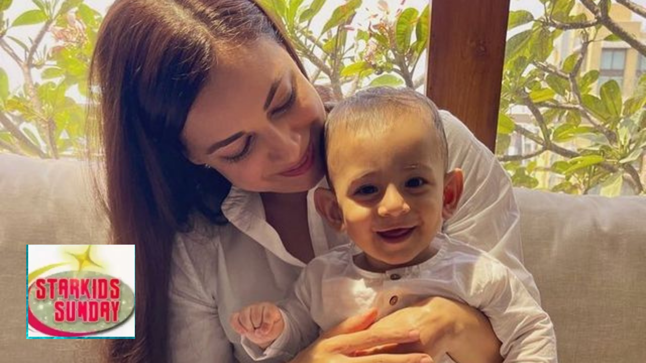 Dia Mirza with son Avyaan