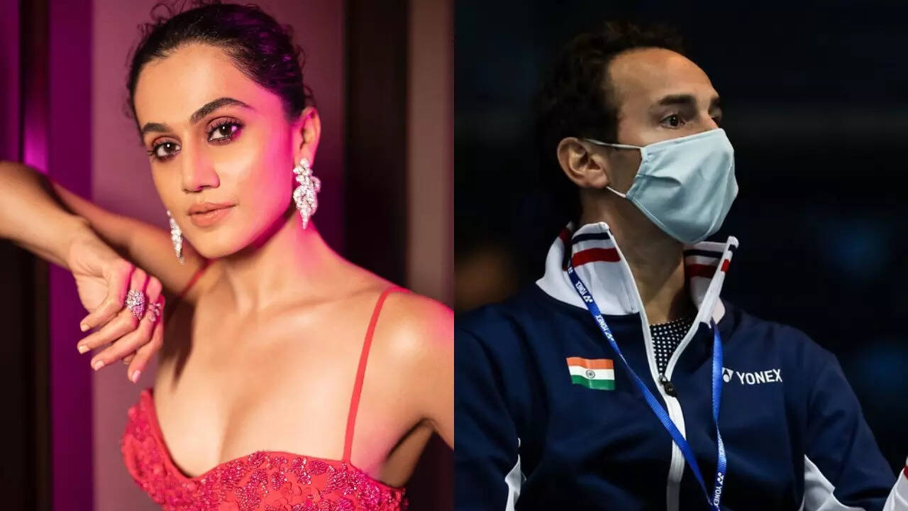 Proud GF Taapsee Pannu writes 'Mr Coach made us proud' as she lauds beau Mathias Boe after India wins maiden Thomas Cup trophy