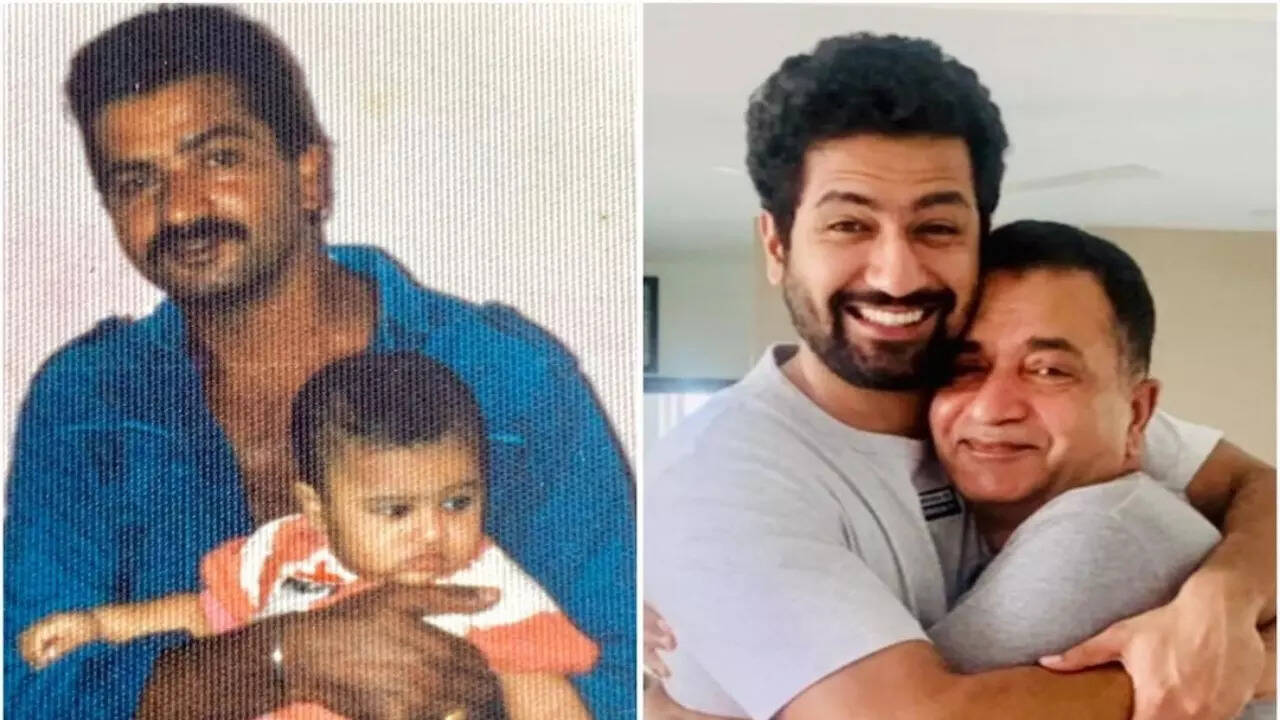 Sham Kaushal wishes 'puttar' Vicky Kaushal on birthday with heartfelt post; latter's reaction is equally sweet