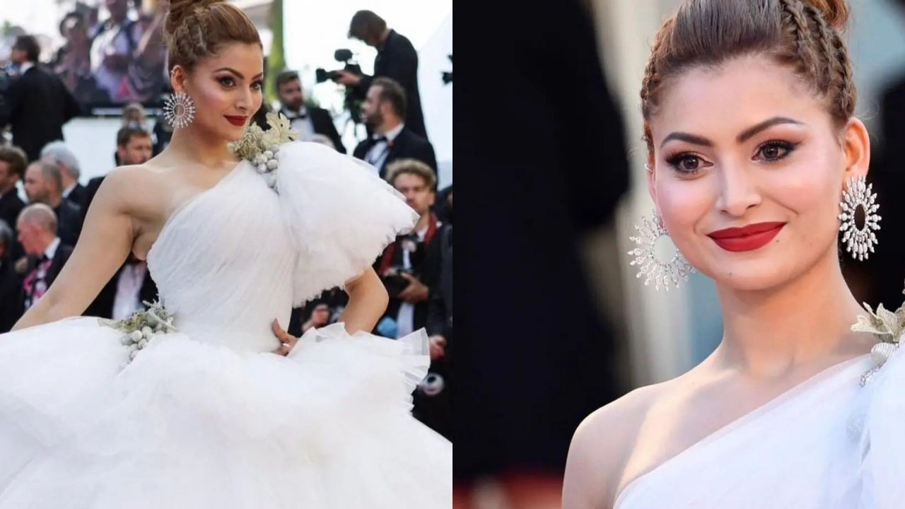 Urvashi Rautela at Cannes 2022 red carpet