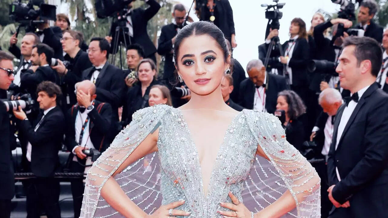 Helly Shah's Cannes 2022 red carpet look