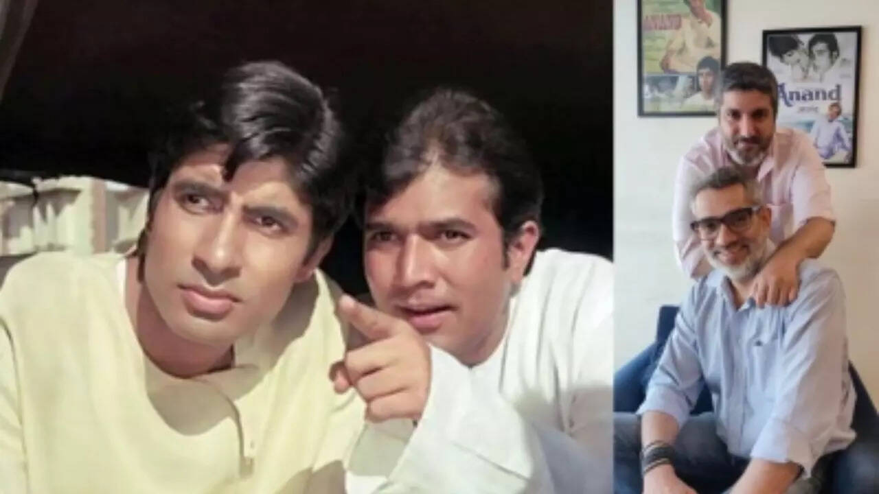 Amitabh Bachchan, Rajesh Khanna in Anand