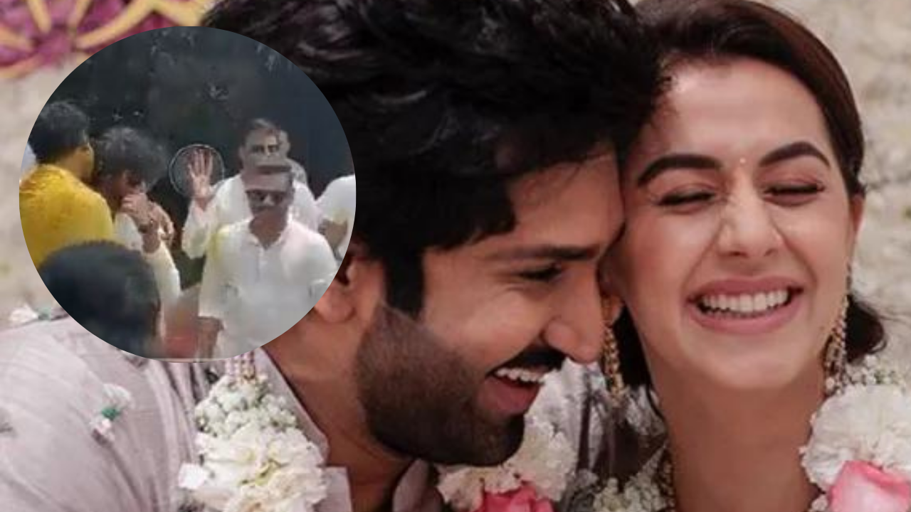 Aadhi Pinisetty & Nikki Galrani's Haldi ceremony