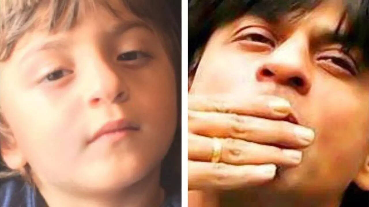 Shah Rukh Khan AbRam Khan