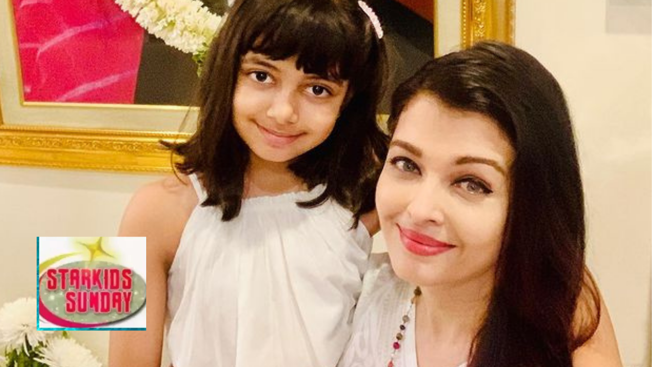 Aishwarya Rai and Aaradhya Bachchan