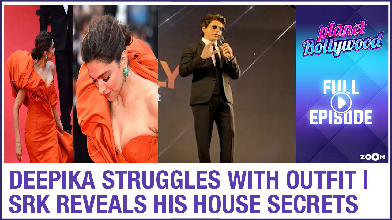 Deepika STRUGGLES with her gown Shah Rukh Khan REVEALS his house