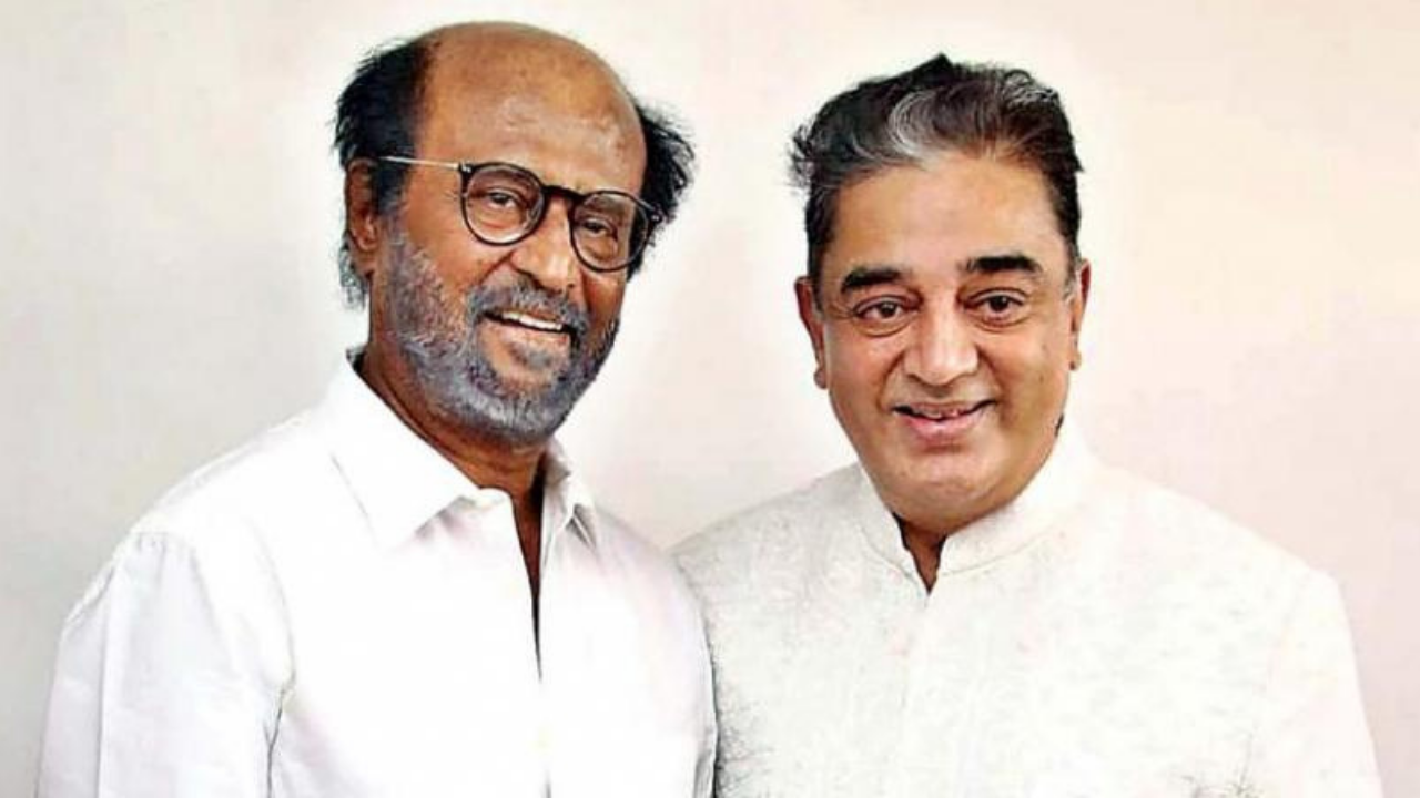 Rajnikanth and Kamal Haasan