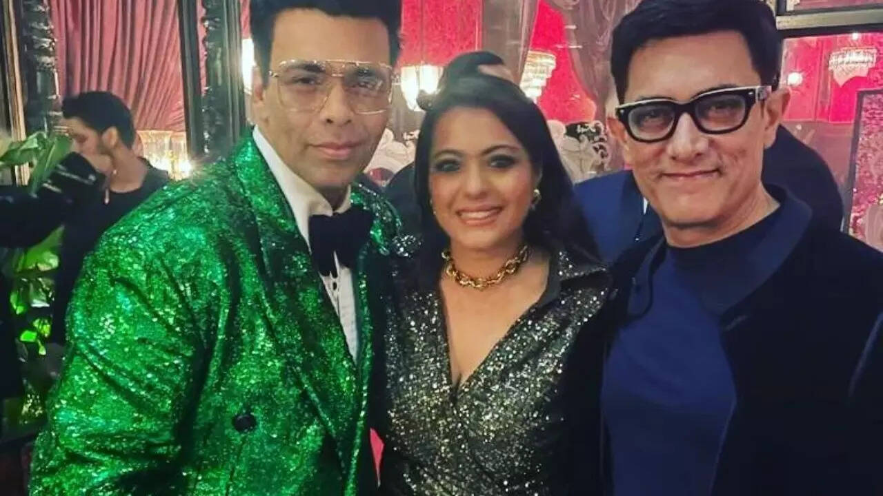 Karan Johar, Kajol, Aamir Khan