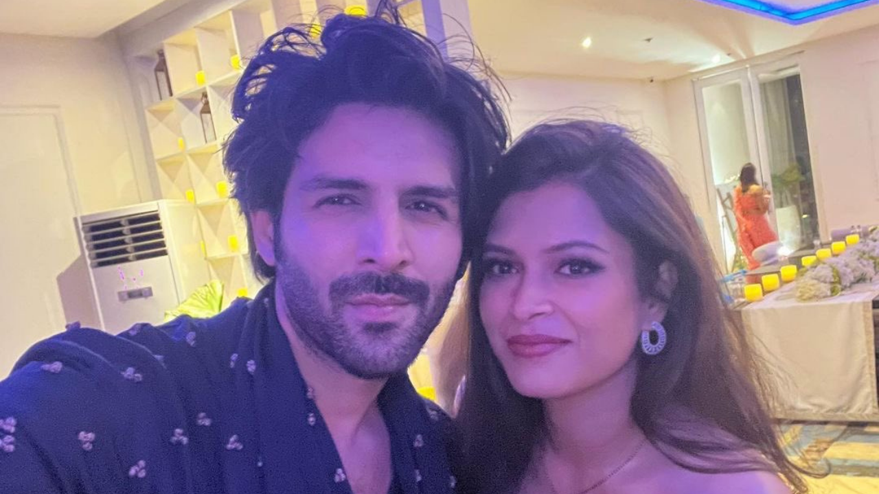 Kartik Aaryan takes time off from busy schedule to attend manager's wedding