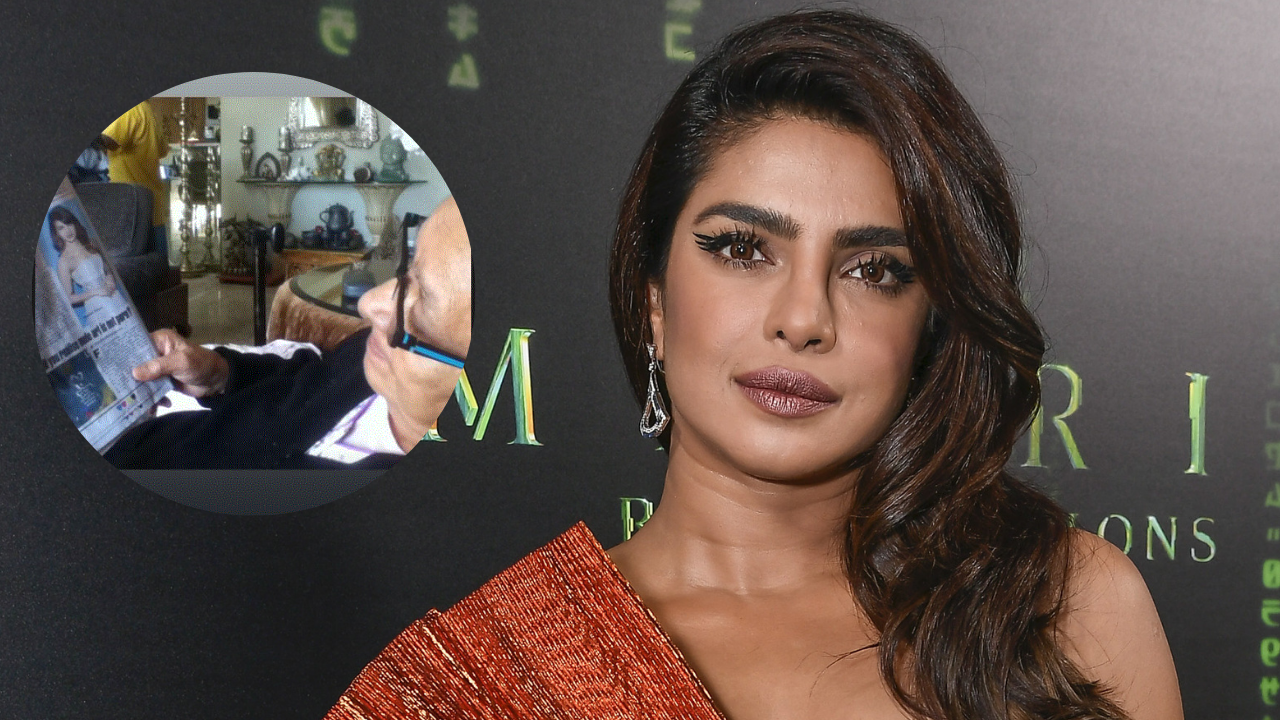 Priyanka celebrates nani's birth anniversary