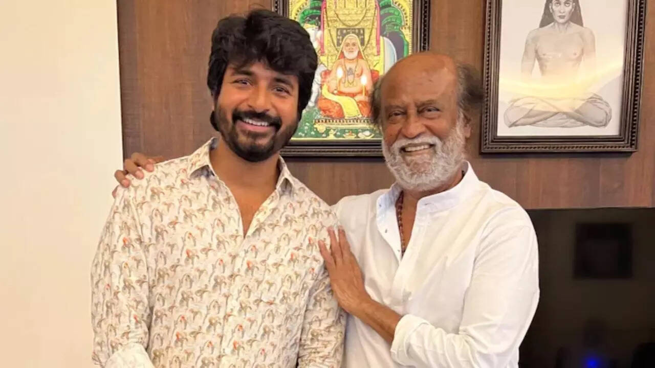 Sivakarthikeyan meets Superstar Rajinikanth