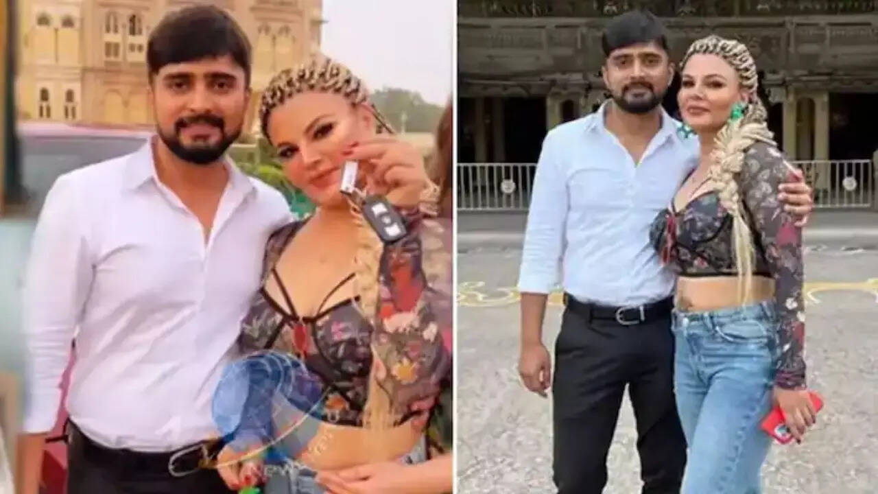 Rakhi Sawant and Adil Khan Durrani