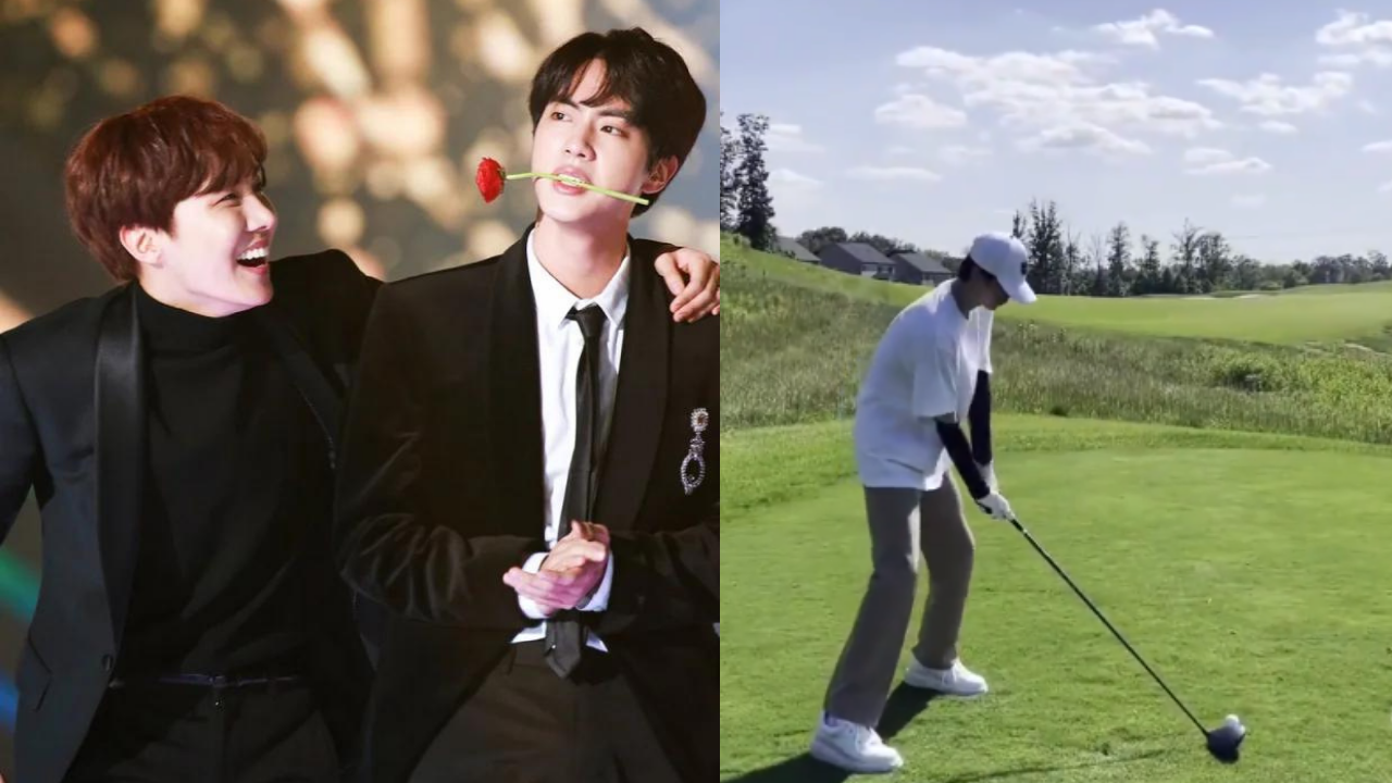 BTS' J-Hope relates to Jin's golf struggle