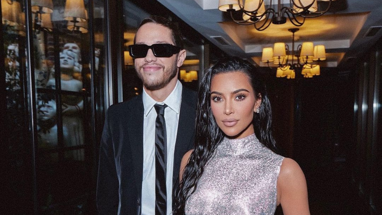 Kim Kardashian with Pete Davidson 