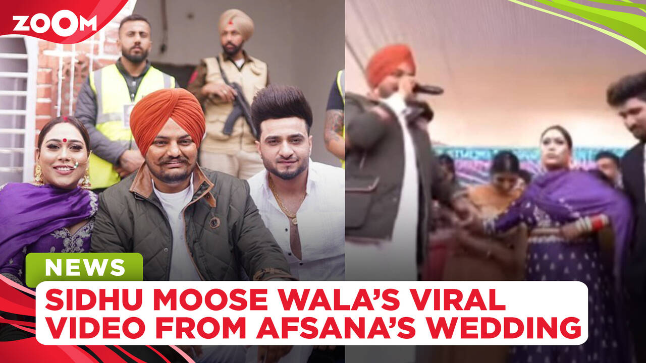 Sidhu Moose Wala's THROWBACK video from Afsana Khan's wedding goes ...