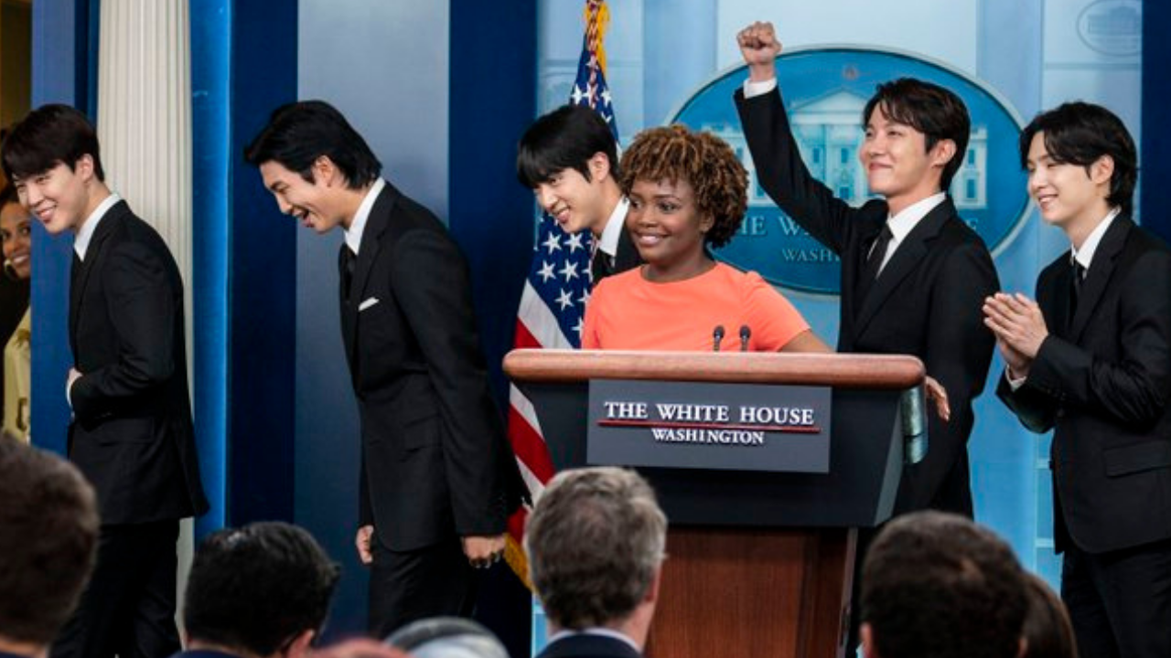 BTS at the White House