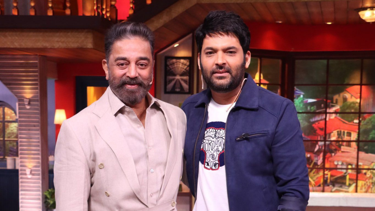 Kamal Haasan with Kapil Sharma 