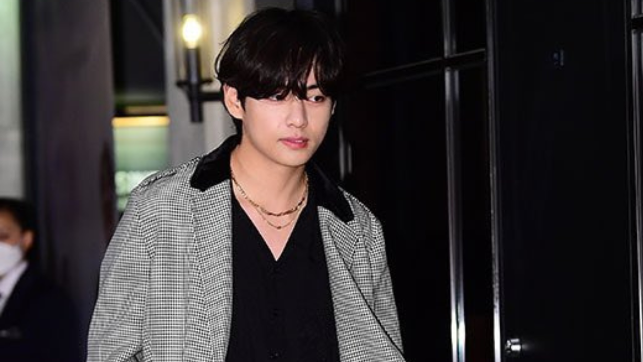 BTS' V at the VIP premiere of Broker