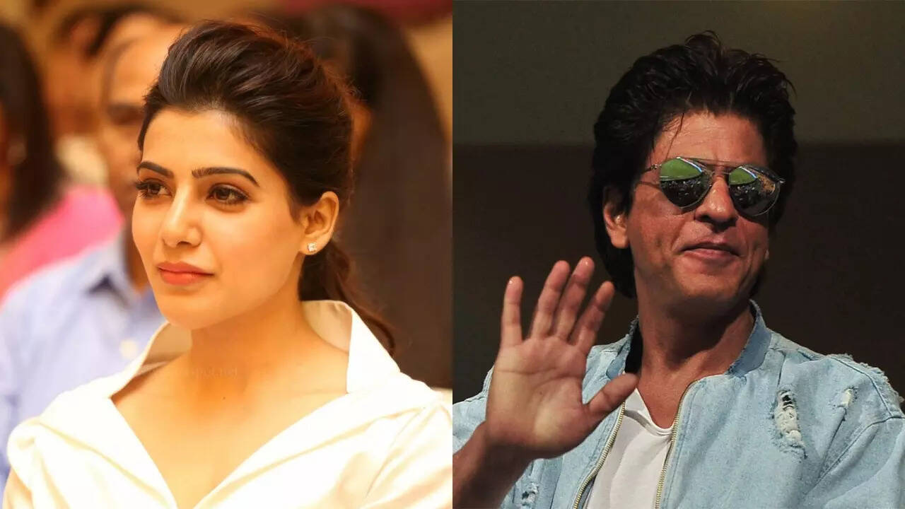 Shah Rukh Khan and Samantha Prabhu