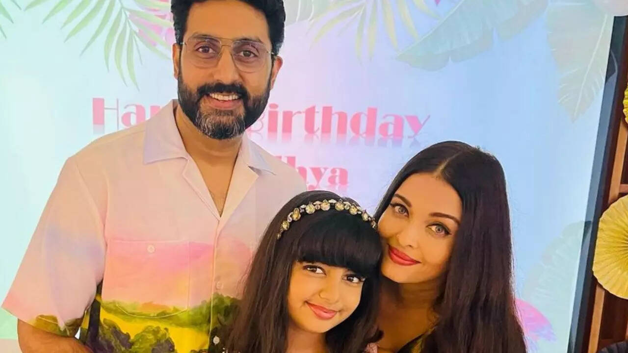 Abhishek Bachchan dances with daughter Aaradhya at IIFA 2022