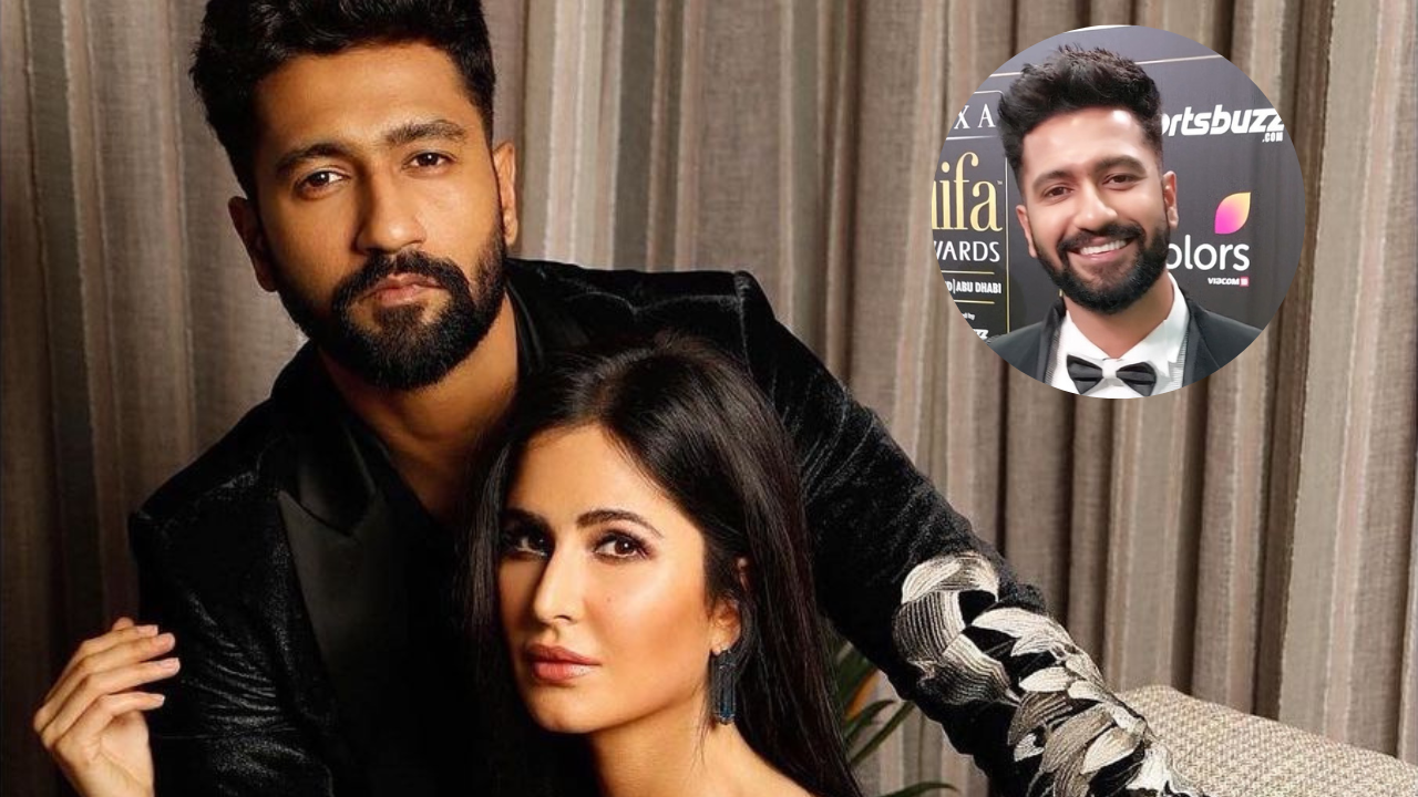 Vicky Kaushal is a madly-in-love husband as he blushes at wifey Katrina Kaif's name