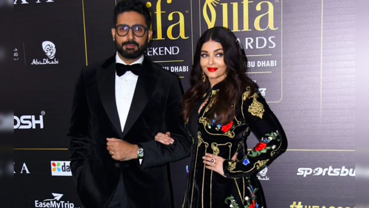 Abhishek and Aishwarya