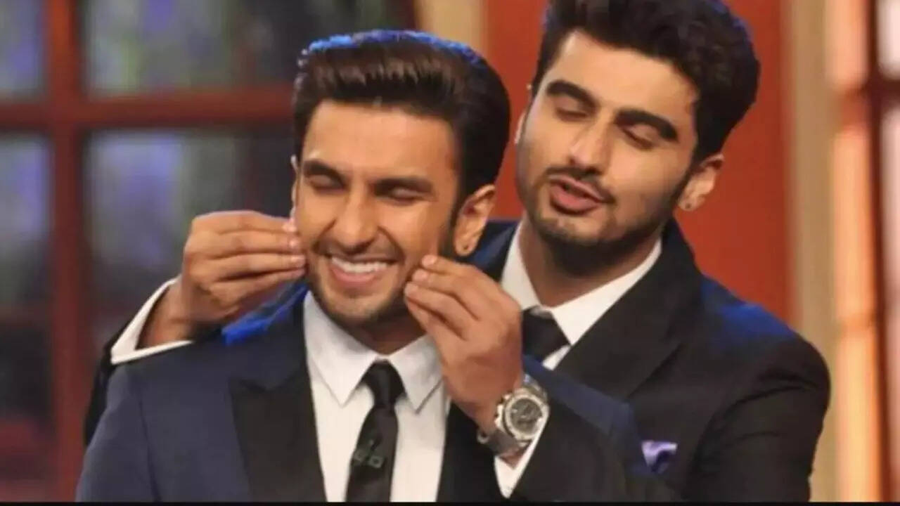 Arjun Kapoor says Ranveer Singh is his 'sweet dish', latter's reaction is bromance at its finest - SEE INSIDE