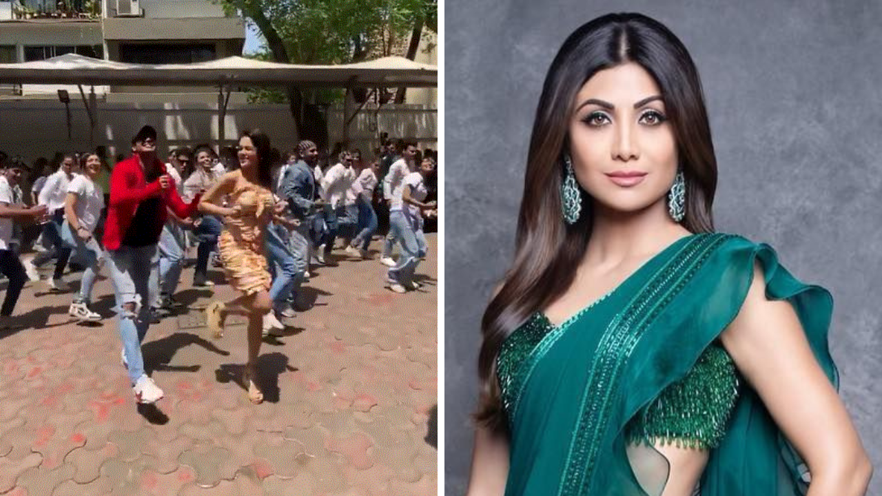 Nikamma actors' performance for Shilpa Shetty