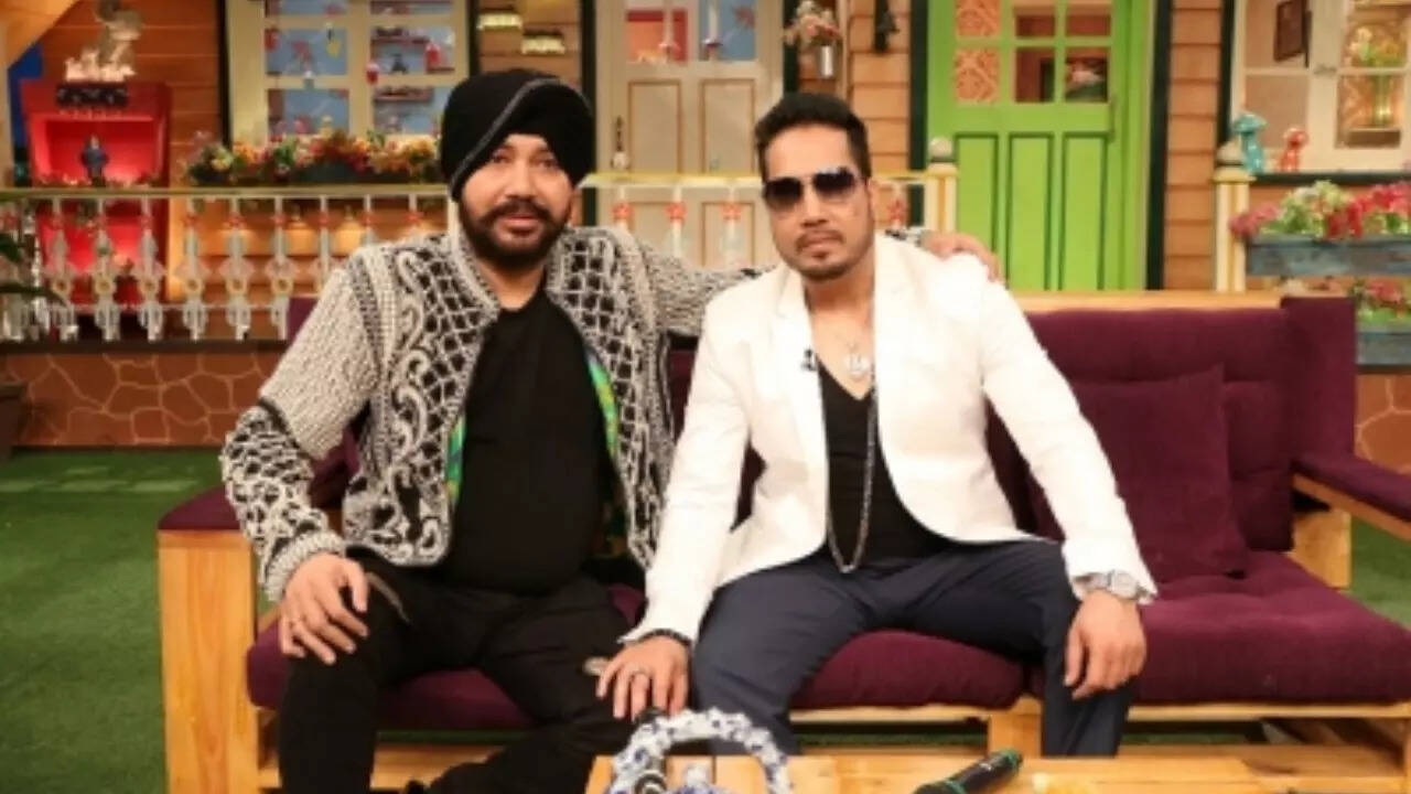 Daler Mehndi and Mika