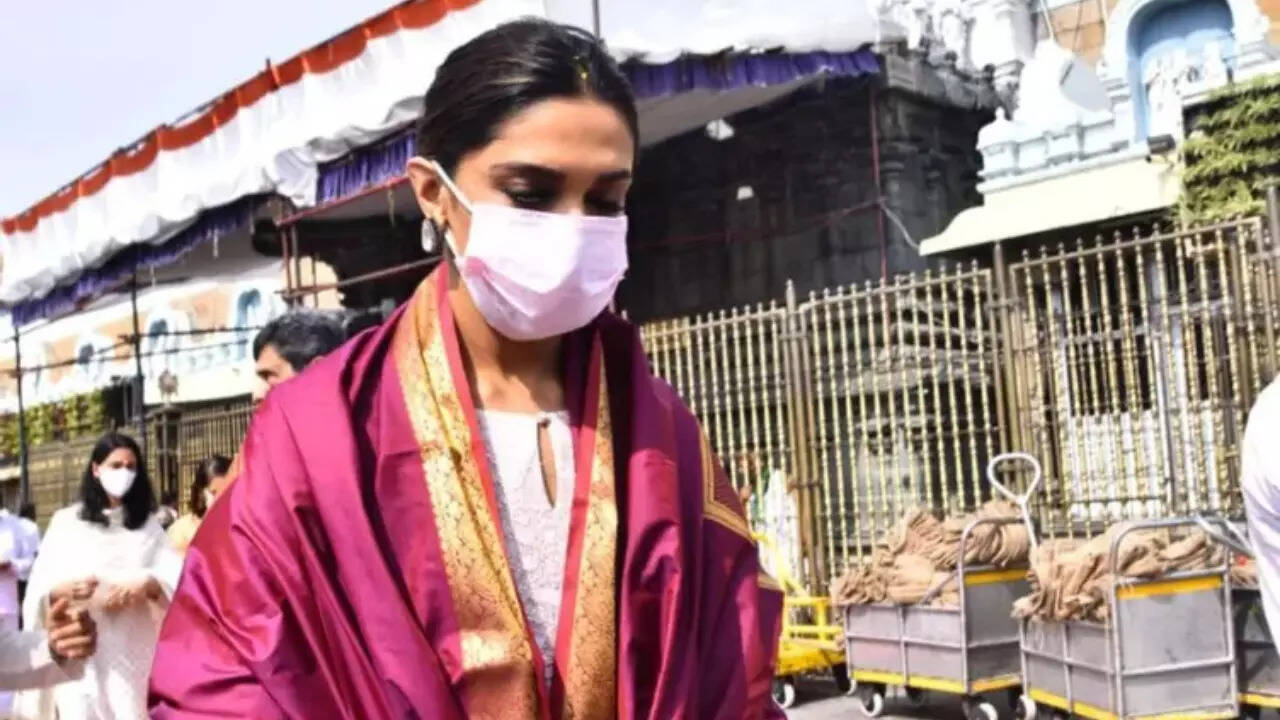 Deepika Padukone at Tirupati