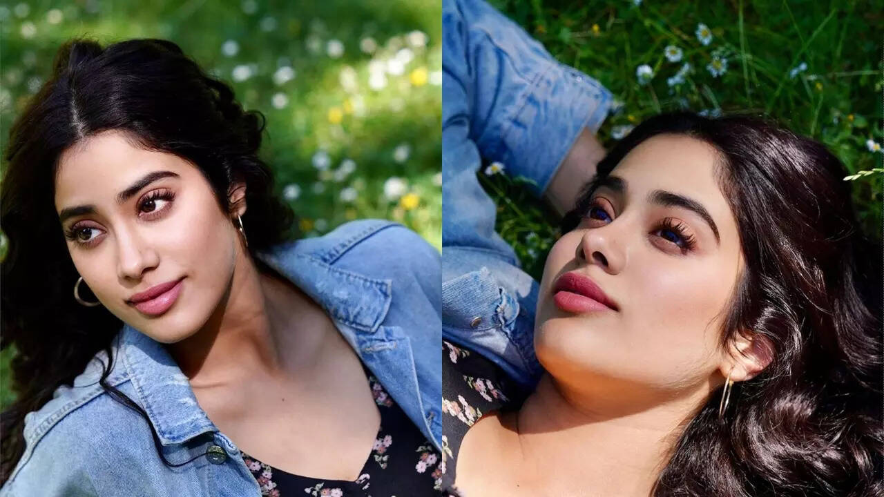 Janhvi Kapoor sun kissed photos