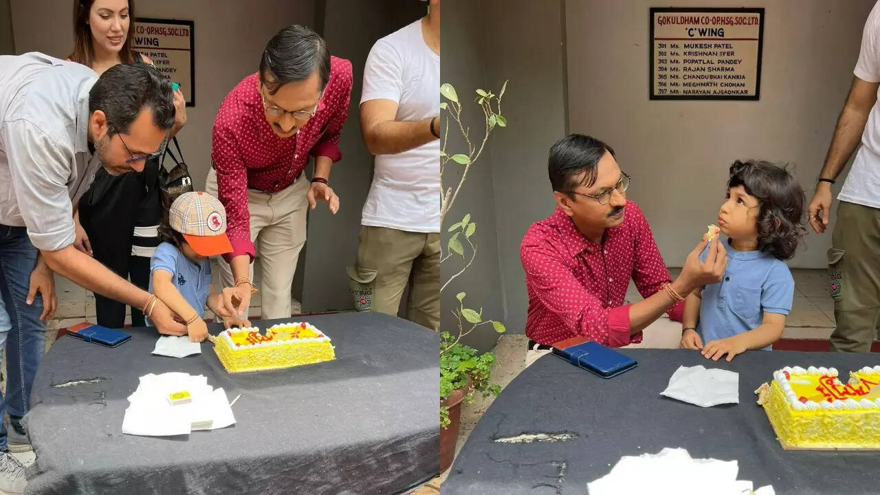 Shyam Pathak's birthday celebration 