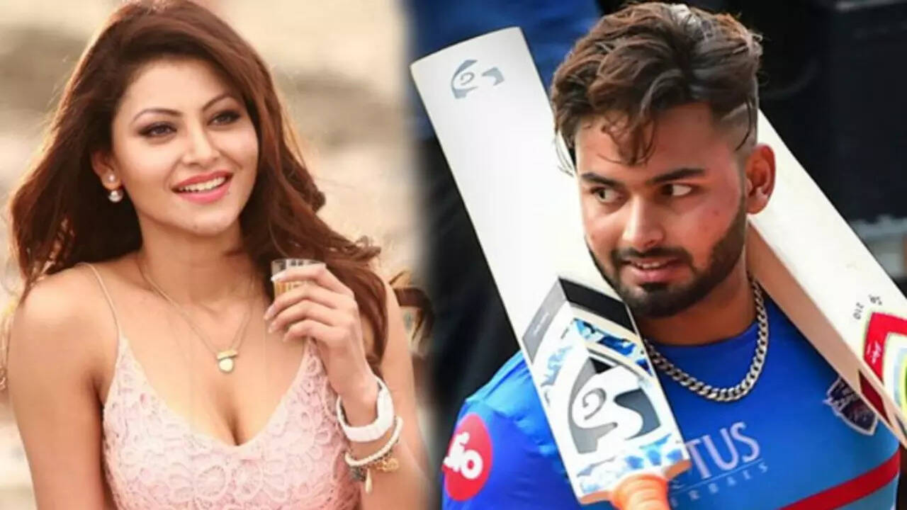 Urvashi Rautela and Rishabh Pant