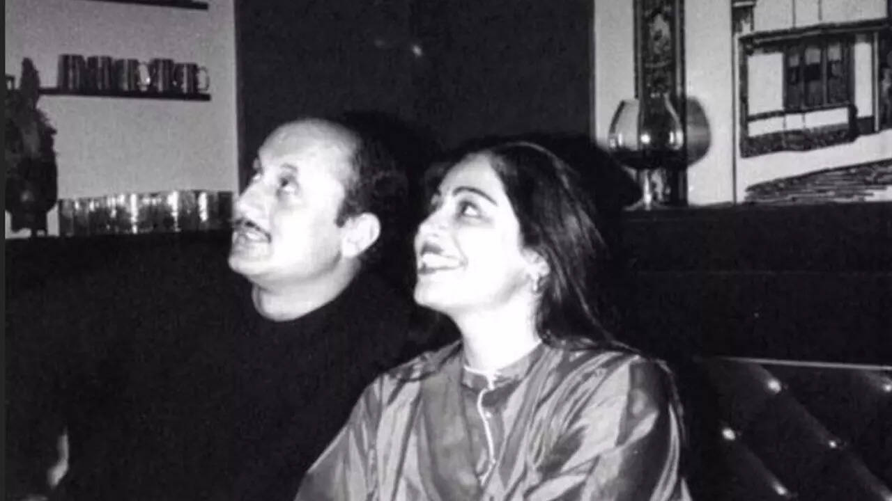 Anupam Kher and Kirron Kher