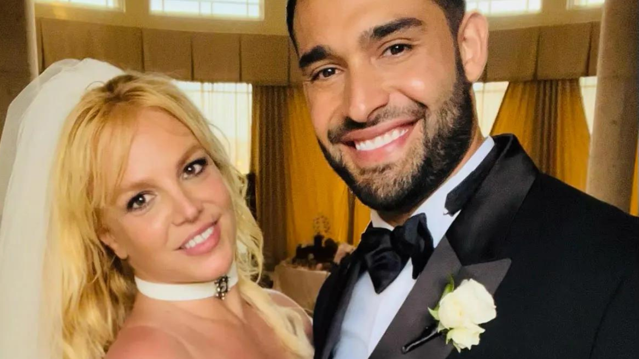 Britney Spears with Sam Asghari